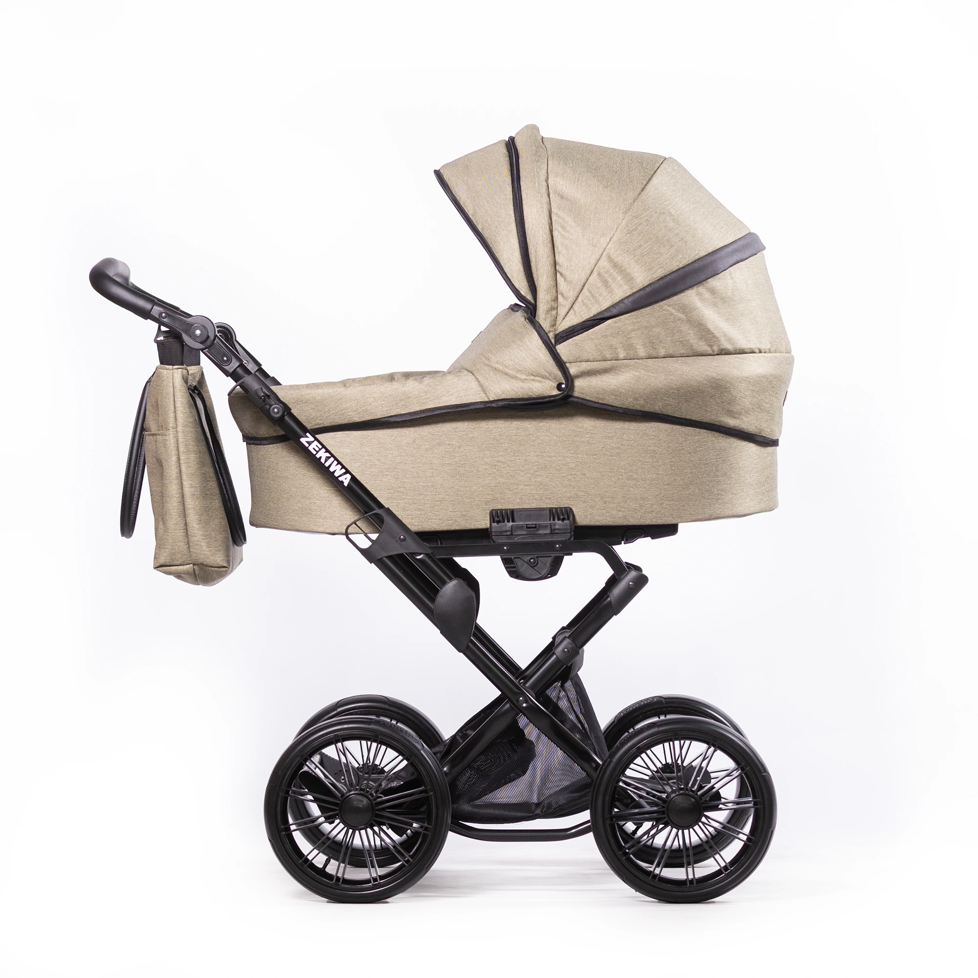Kinderwagen "Green Black" Konfigurationswagen Saturn Royal / Touring Max - XXL Wanne mit 81cm Liegefläche - inkl. Sportwagenaufsatz und Wickeltasche Kinderwagen "Green Black" Konfigurationswagen Saturn Royal / Touring Max - XXL Wanne mit 81cm Liegefläche - inkl. Sportwagenaufsatz und Wickeltasche