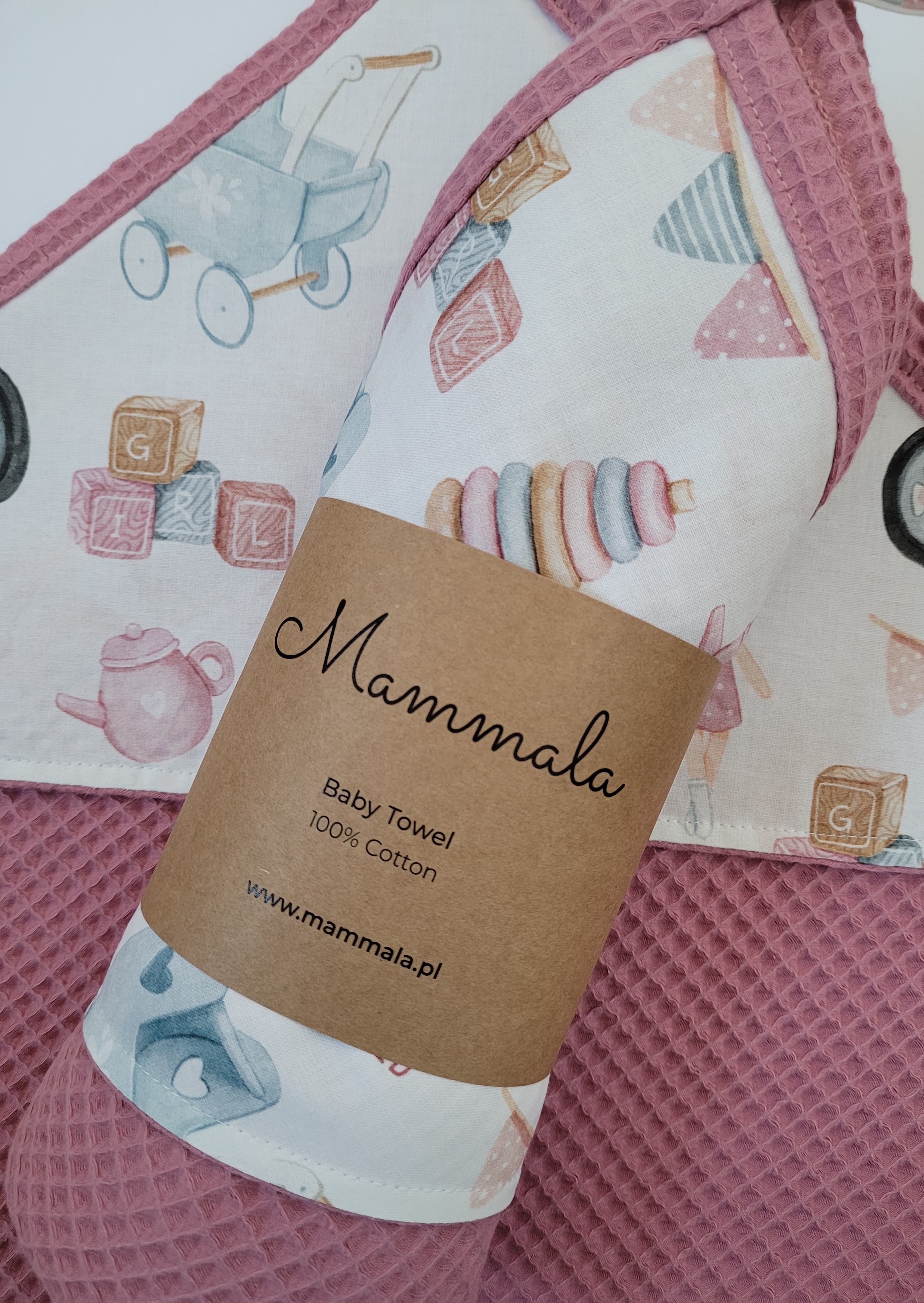 20220227_155418 Baby Badetuch pink