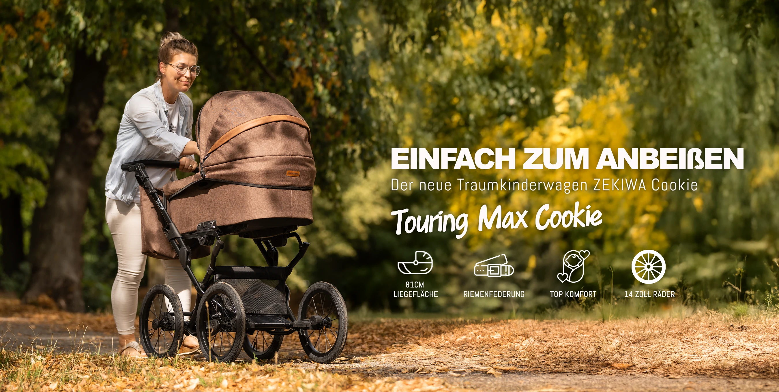 ZEKIWA Kinderwagen Touring Max Cookie - Deine Babyerstausstattung ZEKIWA Kinderwagen Touring Max Cookie - Deine Babyerstausstattung