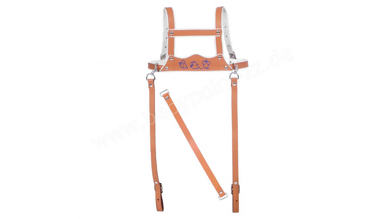 Schutzgurt Kinderschutzgurt Leder Natur