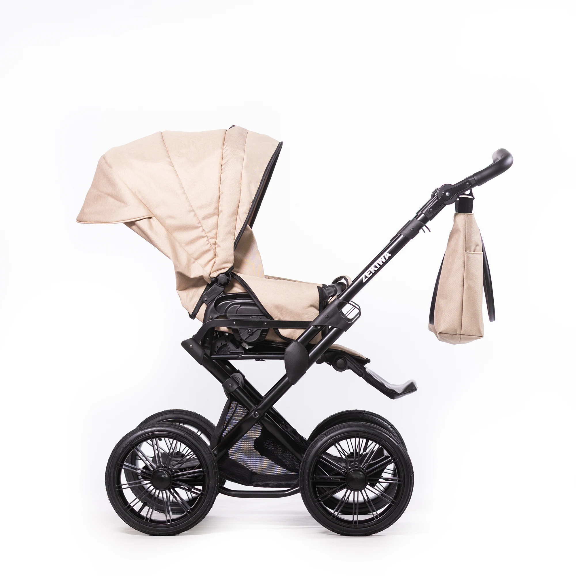 ZEKIWA Kinderwagen Indigo - Erstlingswagen - Babyerstausstattung Touring Max Sand ZEKIWA Kinderwagen Indigo - Erstlingswagen - Babyerstausstattung Touring Max Sand