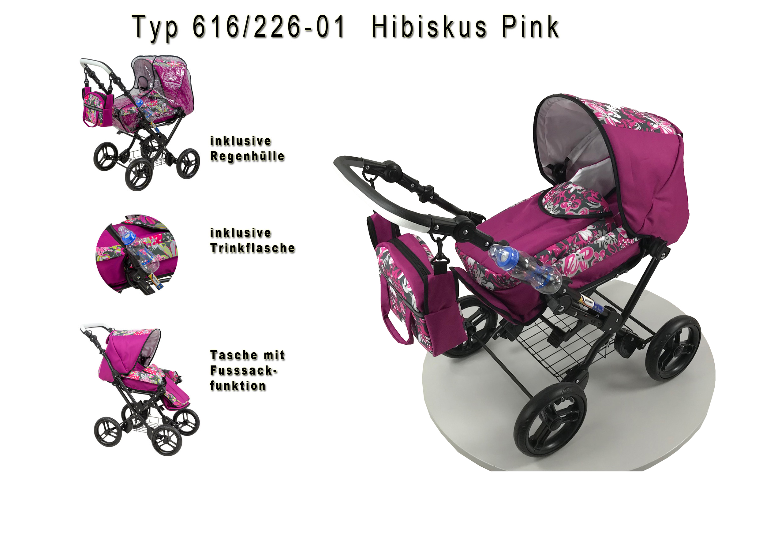 ZEKIWA Zeki Complete Hibiskus Pink