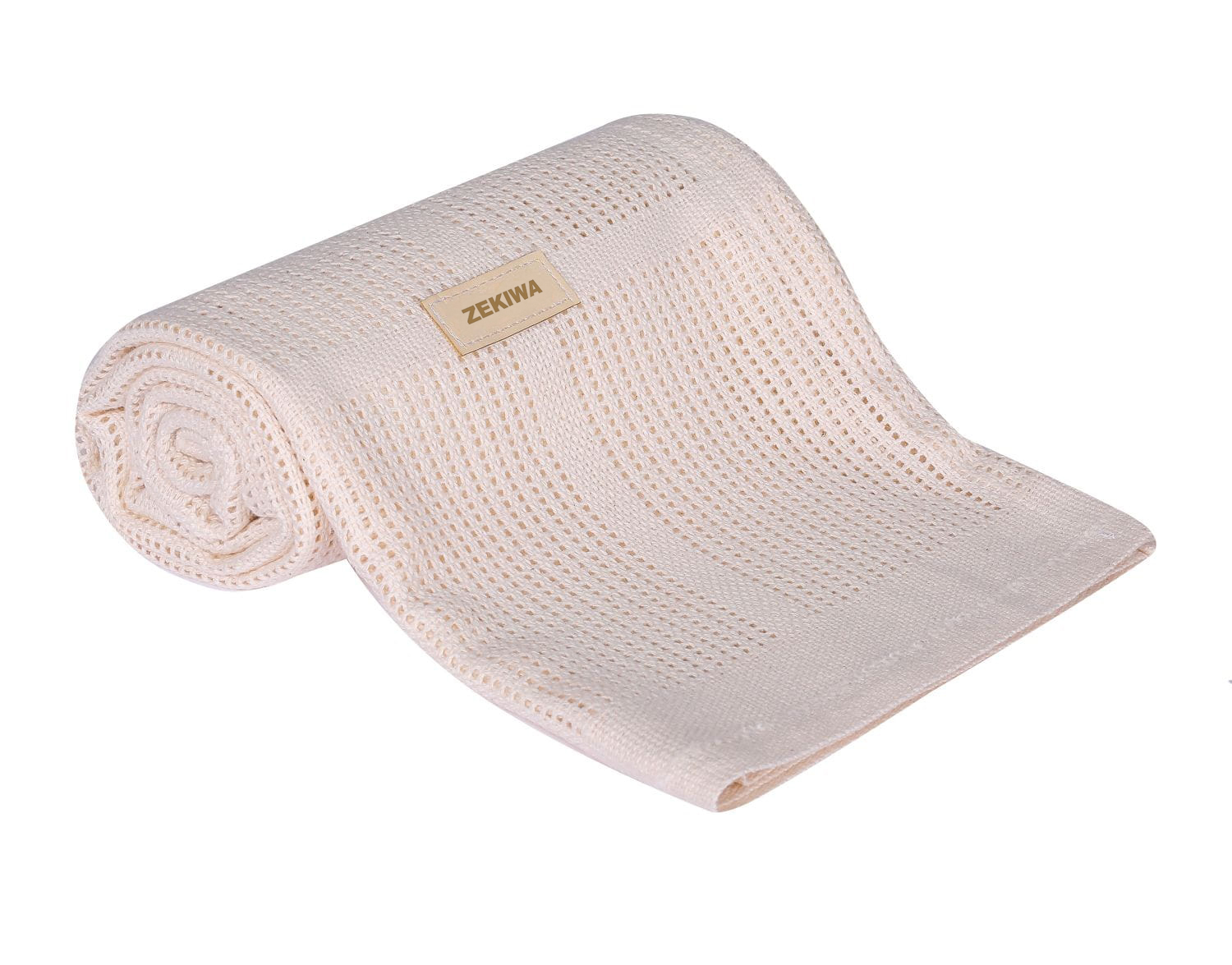 Sommerdecke für Kinderwagen oder Babybett – beige