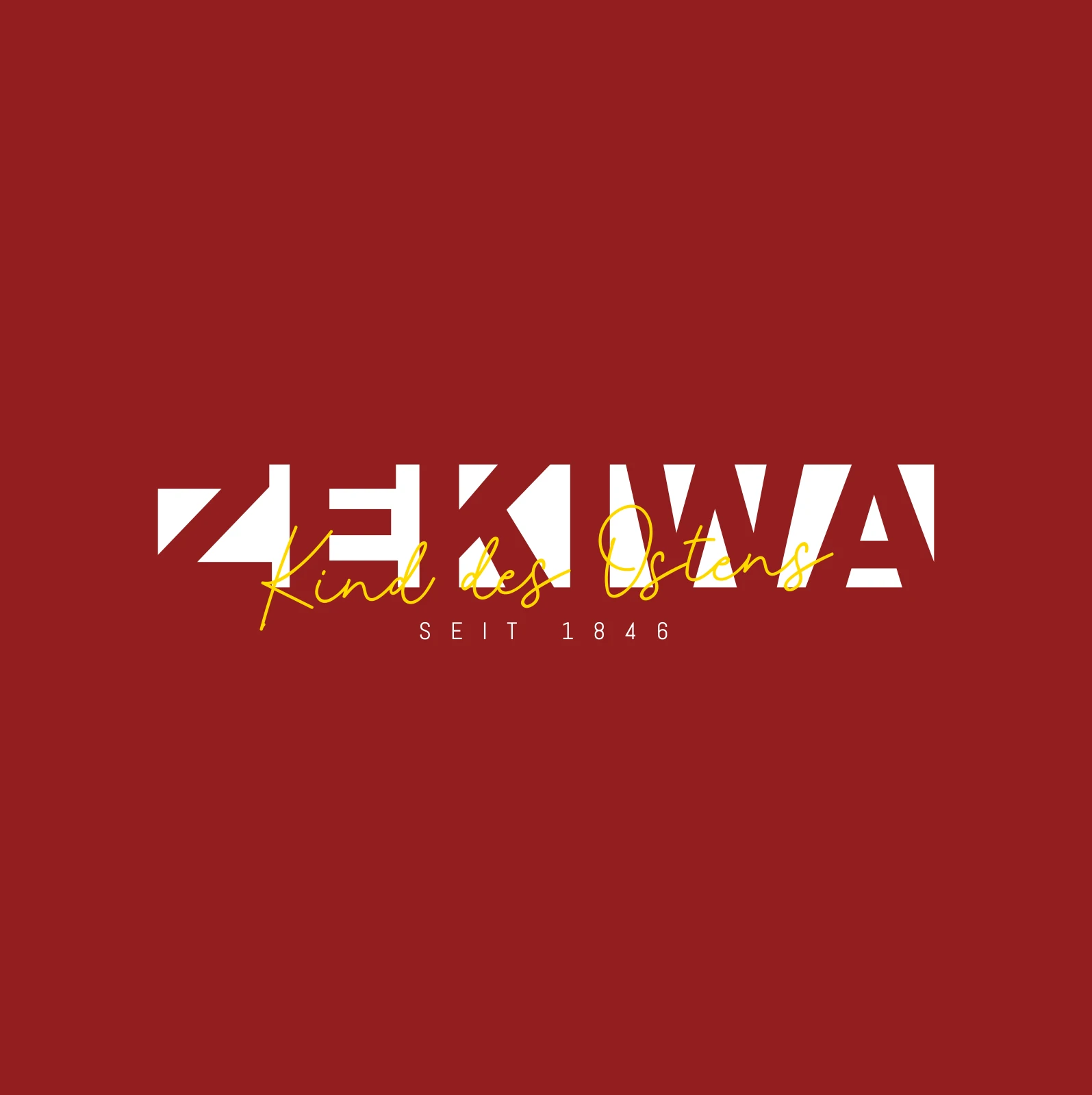 ZEKIWA TShirt XL - "ZEKIWA Kind des Ostens" - weinrot  