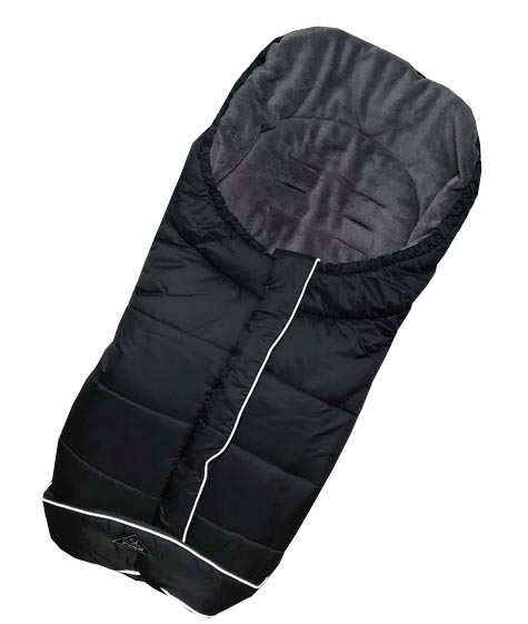 T802570-01-Black Fußsack Iglo schwarz