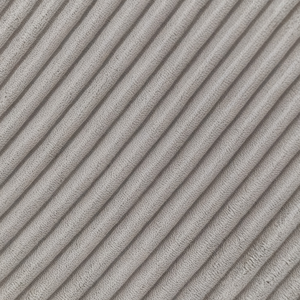 PLUSH NEST Mini-Spielplatz (+Pool und 100 Bälle), beige, Premium-Cord (Perlmutt und Gold)