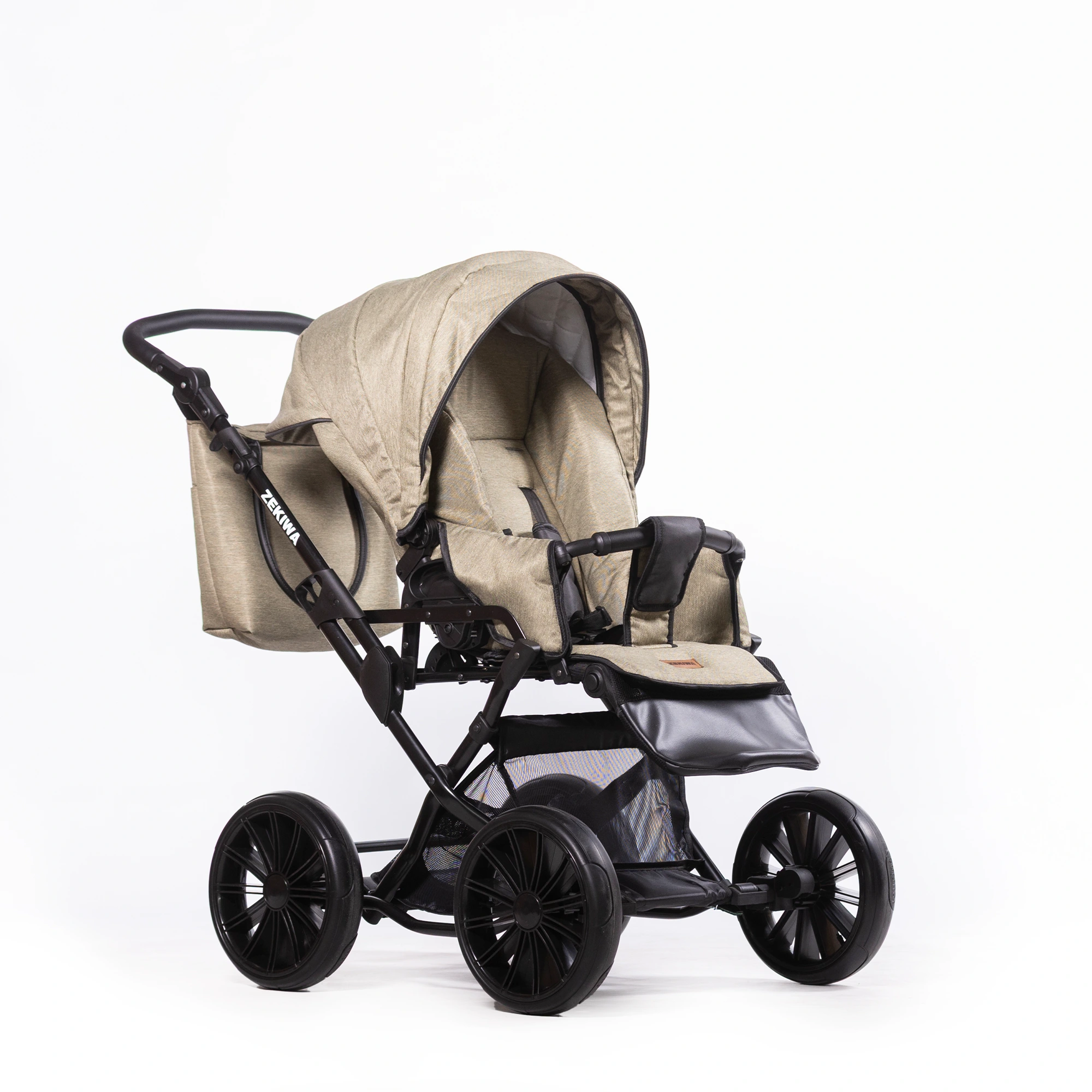 ZEKIWA Kinderwagen Indigo - Erstlingswagen - Babyerstausstattung Touring Max Green Black ZEKIWA Kinderwagen Indigo - Erstlingswagen - Babyerstausstattung Touring Max Green Black