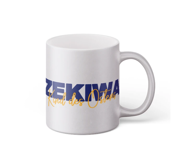 ZEKIWA Tasse "ZEKIWA Kind des Ostens" - weiß
