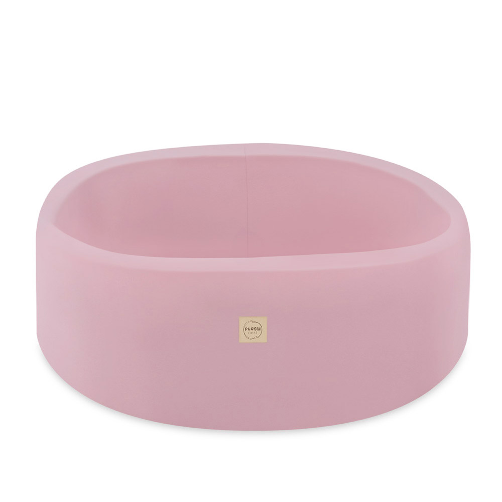 PLUSH NEST Trockenpool, 90 x 30 cm, rund, rosa, Baumwolle, smart 