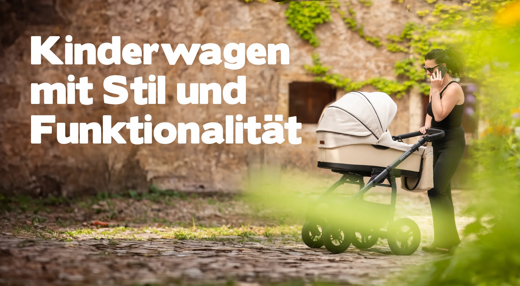 Kinderwagen mit Stil und Funktionalität