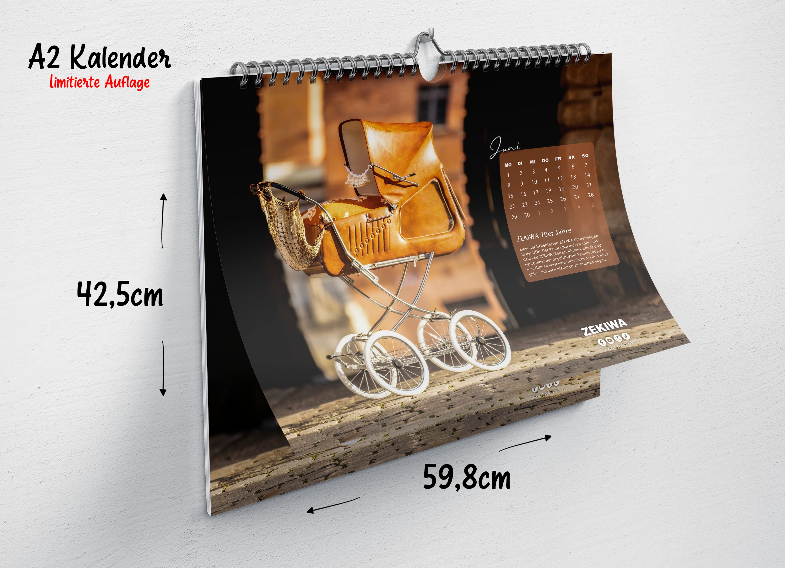ZEKIWA Kalender 2026 „Damals & Heute“