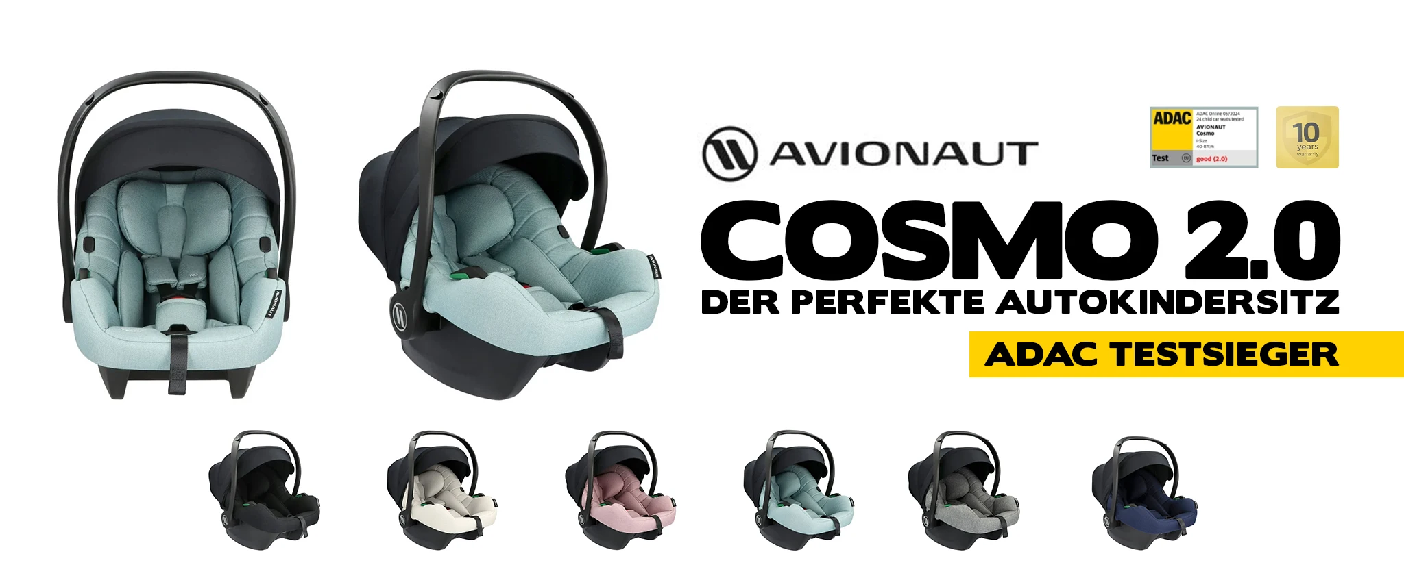 Babysitzschale Cosmo 2.0 von Avionaut jetzt bei MyCutie.de