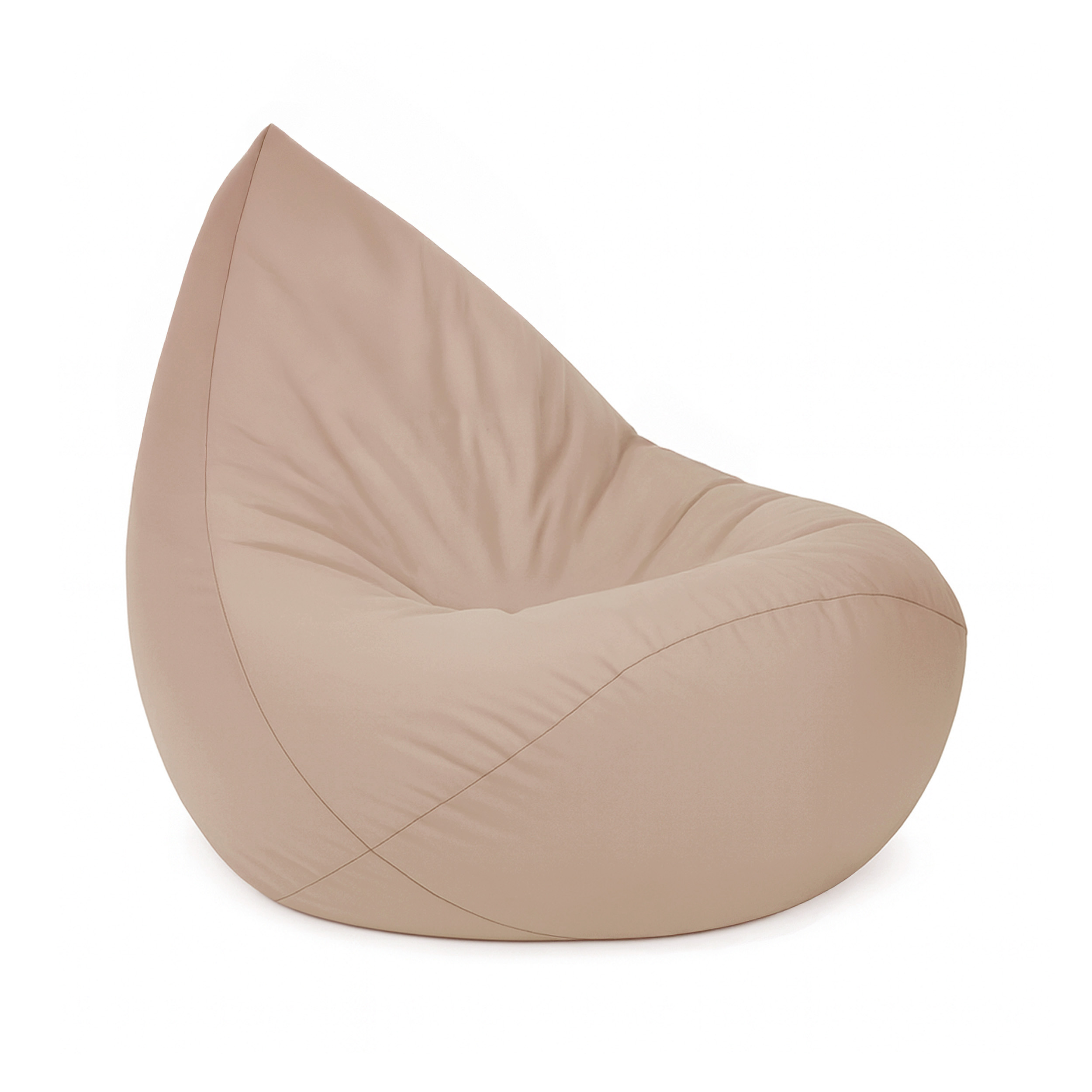 PLUSH NEST Sako-Sessel, beige, für den Außenbereich, wasserdicht, Größe S