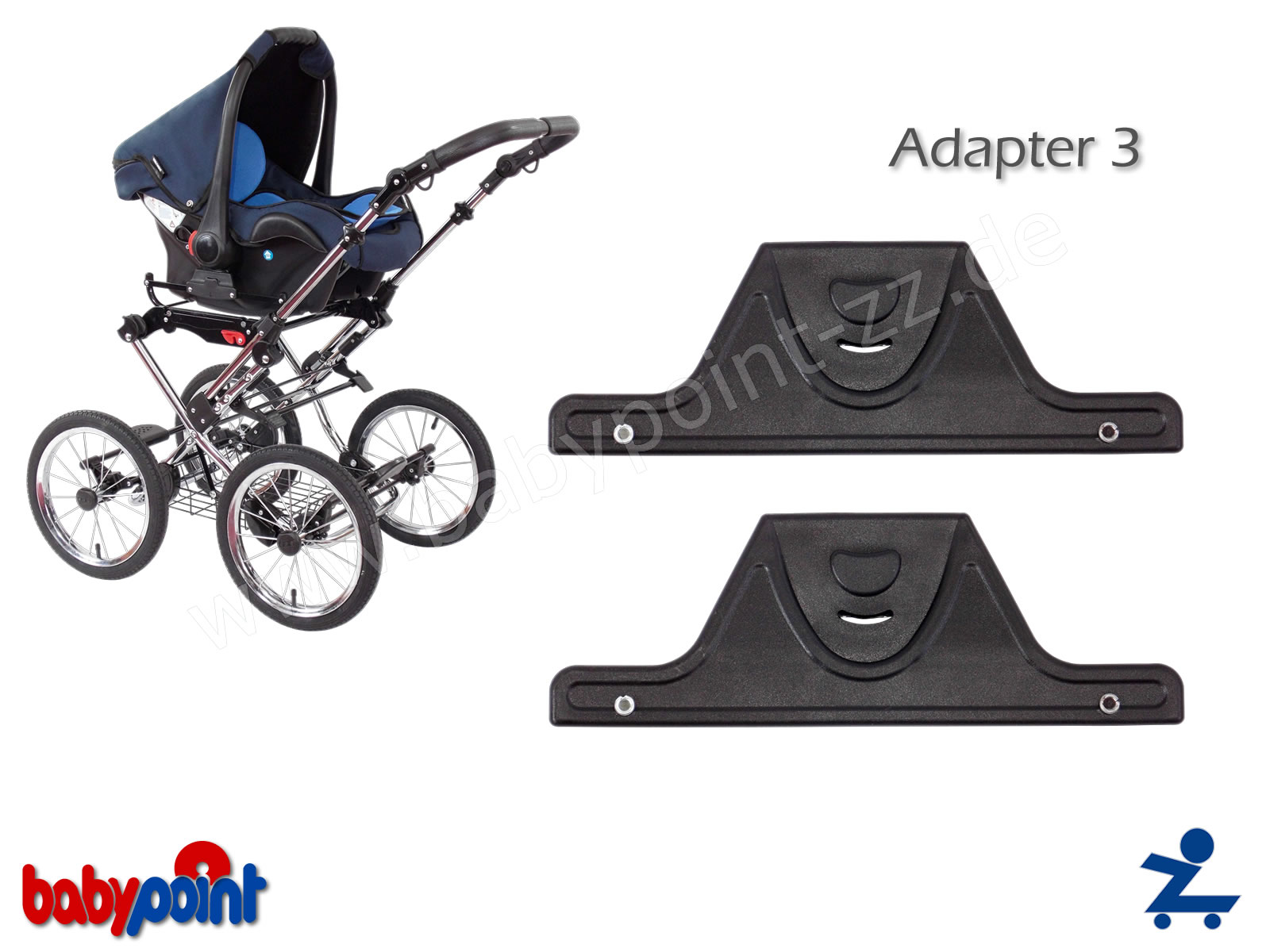 Babyschalen-Adapter (3) Babyschale Plus/ Comfort