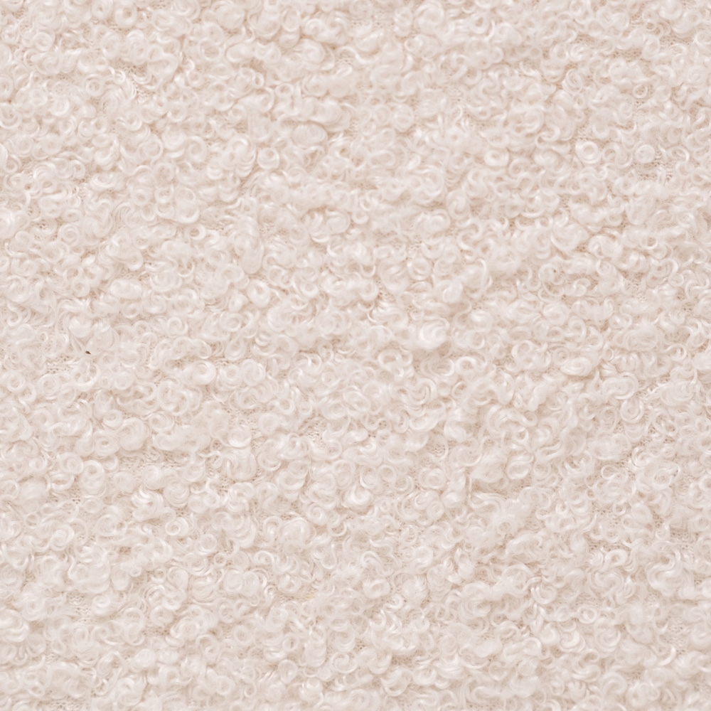 PLUSH NEST Trockenplanschbecken, rund, 90 x 30 cm, cremefarbenes Lamm